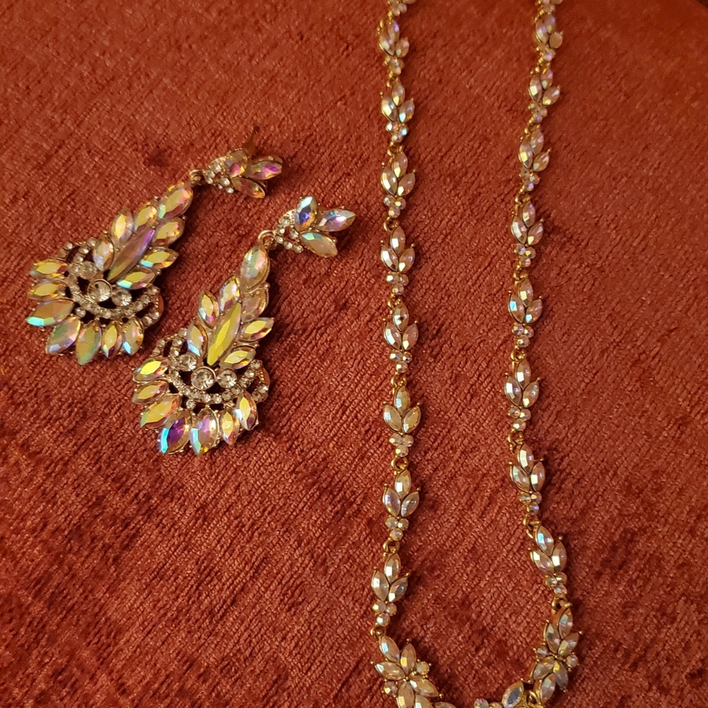 Earrings and Necklace